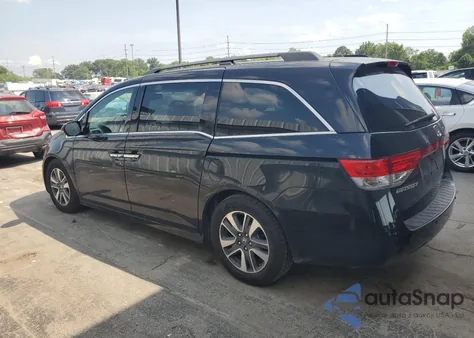 2014 Honda Odyssey Touring из США, поврежденный, VIN 5FNRL5H97EB008636